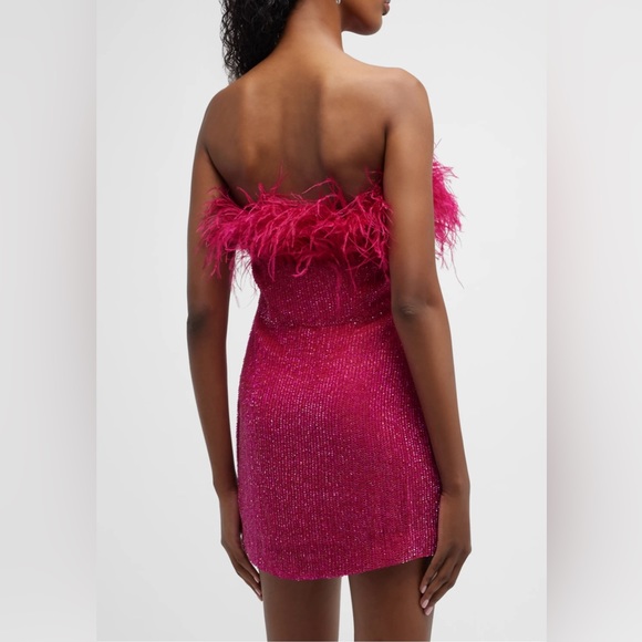 Retrofete Sequin Feather Dress - Picture 9 of 14